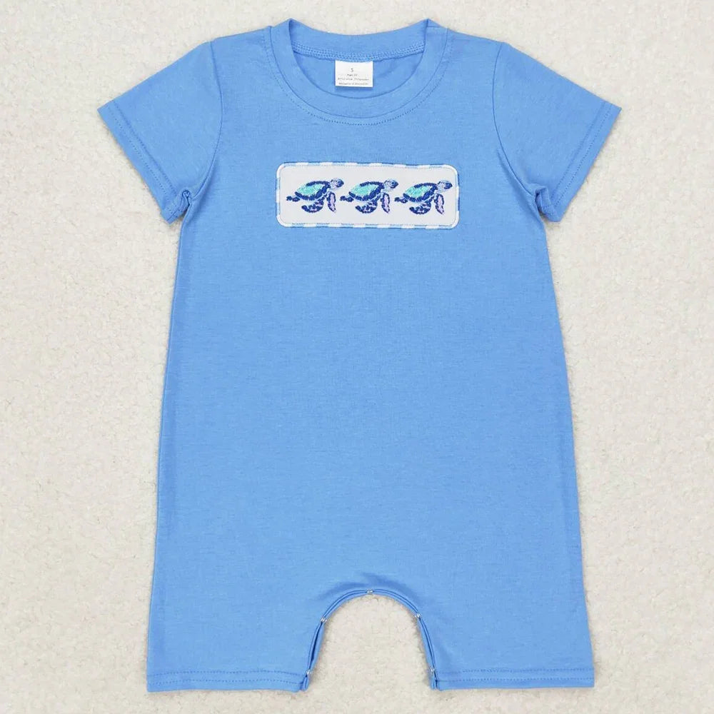 Boutique Infant Baby Boys Bubble Rompers Fashion Kids Designer Clothes Boys Camo Ducks Short Sleeve Rompers Toddler Boys Onesies